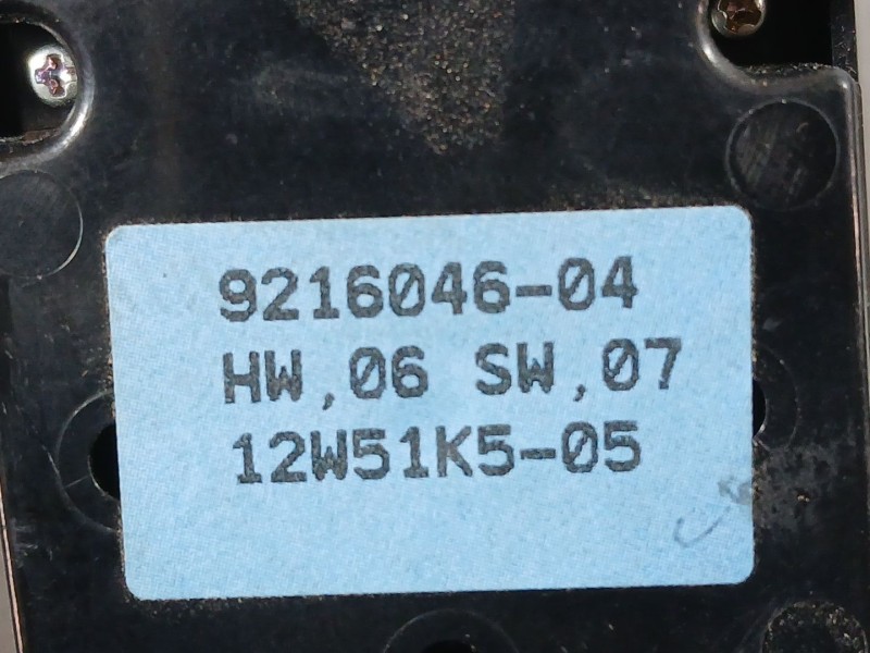 Recambio de mando elevalunas delantero izquierdo para bmw x1 (e84) sdrive 18 d referencia OEM IAM 61319216046 C/MANDO RETROVISOR