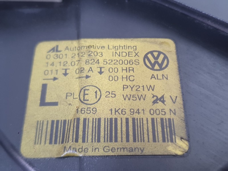 Recambio de faro izquierdo para volkswagen golf v (1k1) 1.9 tdi referencia OEM IAM 1K6941029T  