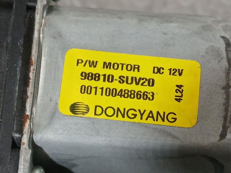 Recambio de elevalunas trasero derecho para opel mokka / mokka x (j13) 1.6 cdti (_76) referencia OEM IAM 98810SUV20  7 PINS