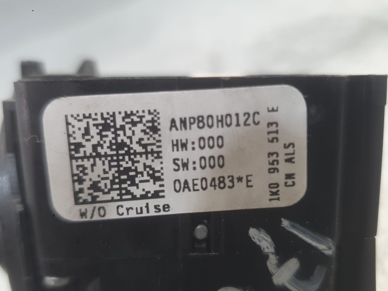 Recambio de mando intermitentes para volkswagen golf v (1k1) 1.9 tdi referencia OEM IAM 1K0953513EFKZ  1K0953519JFKZ