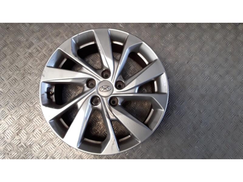 Recambio de llanta aluminio para hyundai tucson (tl, tle) 1.6 gdi referencia OEM IAM 7X17 5 TORN ET51 ALUMINIO ROZADA ROZADA