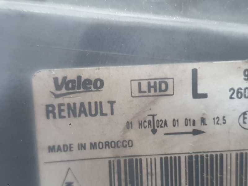 Recambio de faro izquierdo para dacia sandero ii (b8_) 1.5 blue dci 95 (b8jl) referencia OEM IAM 260603795R  