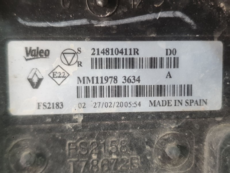 Recambio de electroventilador para renault captur ii (hf_) blue dci 115 (hfad) referencia OEM IAM   