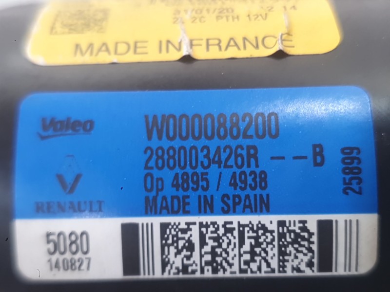 Recambio de motor limpia delantero para renault captur ii (hf_) blue dci 115 (hfad) referencia OEM IAM 288003426R  