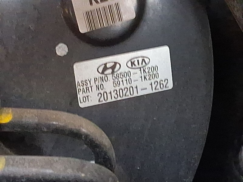 Recambio de servofreno para hyundai ix20 (jc) 1.4 referencia OEM IAM 591101K200  