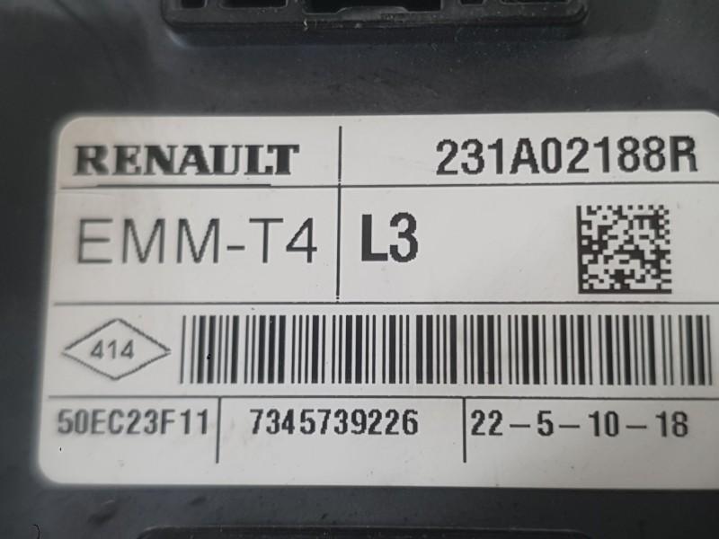 Recambio de modulo electronico para renault trafic iii autobús (jg_) 1.6 dci 120 (jgmb) referencia OEM IAM   