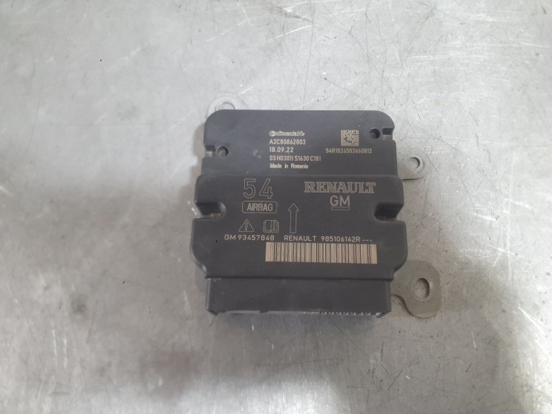 Recambio de kit airbag para renault trafic iii autobús (jg_) 1.6 dci 120 (jgmb) referencia OEM IAM 985700198R  985700198R CONDUC