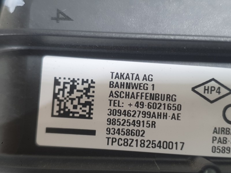 Recambio de kit airbag para renault trafic iii autobús (jg_) 1.6 dci 120 (jgmb) referencia OEM IAM 985700198R  985700198R CONDUC