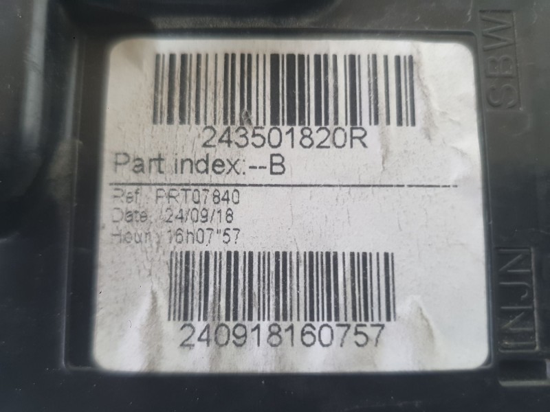 Recambio de modulo electronico para renault trafic iii autobús (jg_) 1.6 dci 120 (jgmb) referencia OEM IAM   