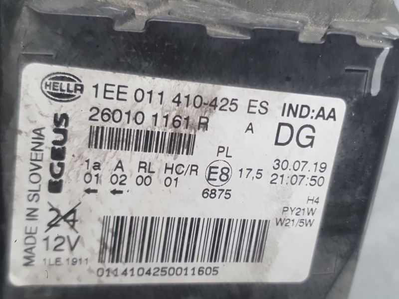 Recambio de faro derecho para renault trafic iii autobús (jg_) 1.6 dci 120 (jgmb) referencia OEM IAM 260101161R  