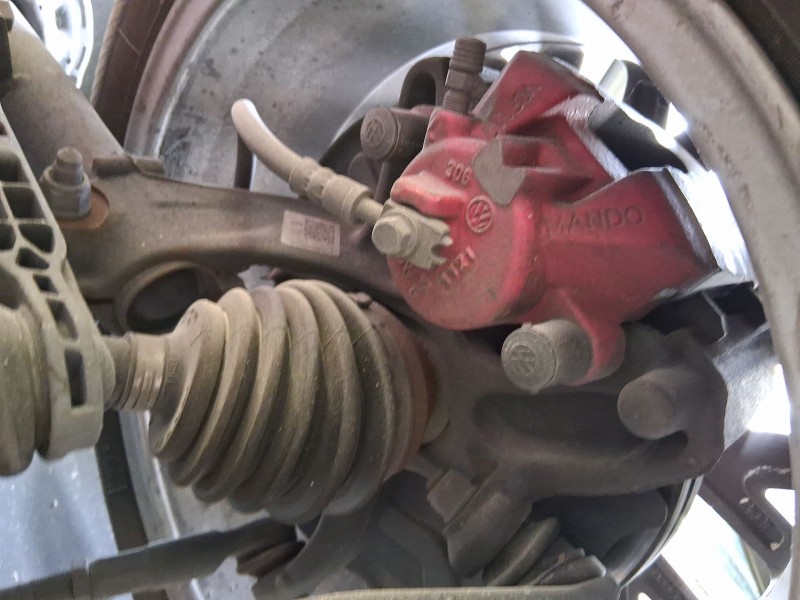 Recambio de mangueta delantera izquierda para seat ibiza v (kj1, kjg) 1.0 tsi referencia OEM IAM 2Q0407255AG  