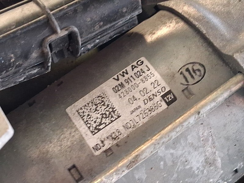 Recambio de motor arranque para seat ibiza v (kj1, kjg) 1.0 tsi referencia OEM IAM 02M911022F  