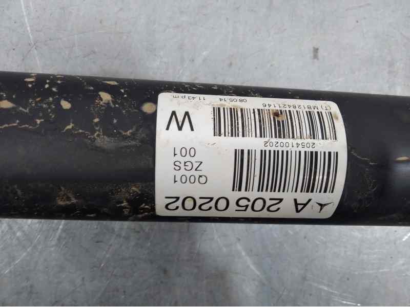 Recambio de transmision central para mercedes-benz clase c (w205) lim. c 220 bluetec referencia OEM IAM A2050202  TRASERA