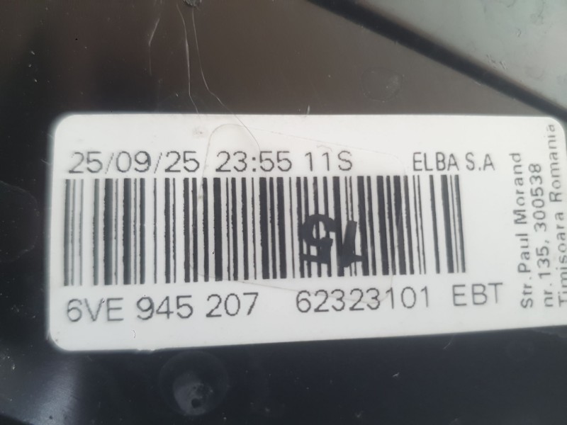 Recambio de piloto trasero izquierdo exterior para skoda fabia iv (pj3) 1.0 tsi referencia OEM IAM 6VE945207 6VE945111 