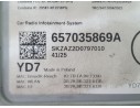 Recambio de sistema navegacion gps para skoda fabia iv (pj3) 1.0 tsi referencia OEM IAM 654035869HIZY  
