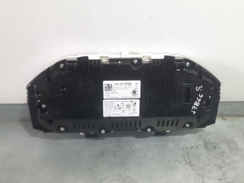 Recambio de cuadro instrumentos para skoda fabia iv (pj3) 1.0 tsi referencia OEM IAM 654920310A  