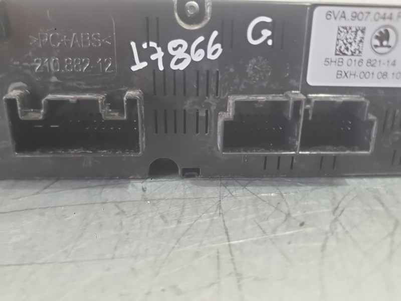 Recambio de mando climatizador para skoda fabia iv (pj3) 1.0 tsi referencia OEM IAM   