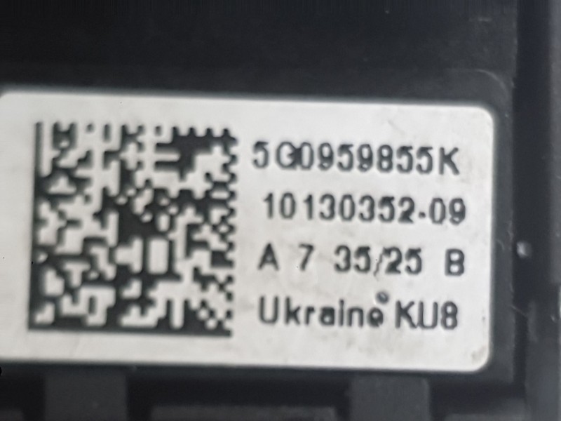 Recambio de mando elevalunas trasero derecho para skoda fabia iv (pj3) 1.0 tsi referencia OEM IAM 5G0959855KWHS  