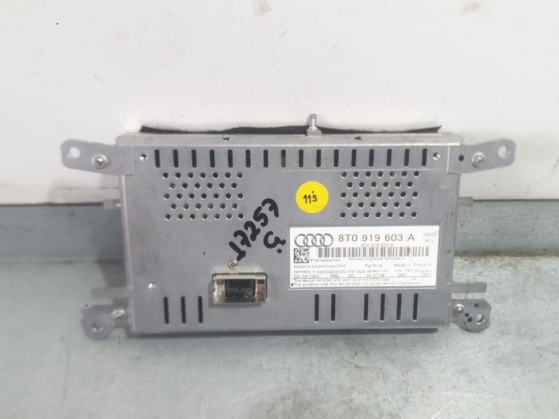 Recambio de sistema navegacion gps para audi a5 (8t3) 2.7 tdi referencia OEM IAM 8T0919603E  