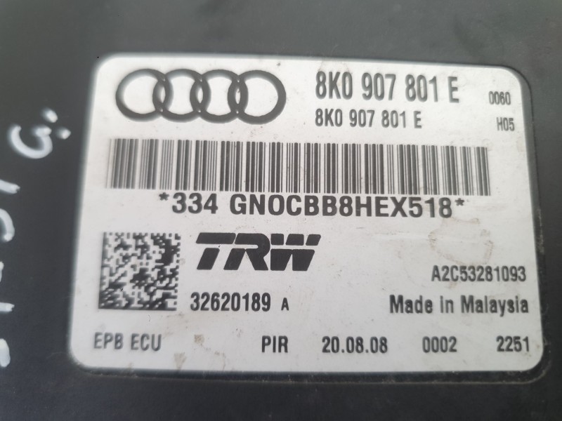 Recambio de modulo electronico para audi a5 (8t3) 2.7 tdi referencia OEM IAM 8K0907801E  