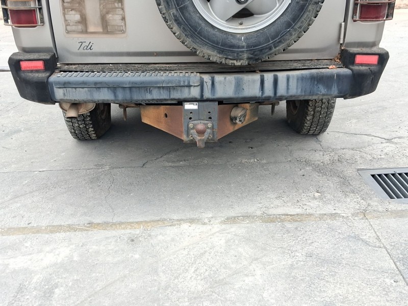 Recambio de paragolpes trasero para land rover discovery i (lj) 2.5 tdi 4x4 referencia OEM IAM NTC5097 TOCADO 
