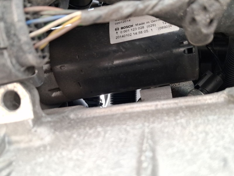 Recambio de motor arranque para volkswagen polo v (6r1, 6c1) 1.6 tdi referencia OEM IAM 02Z911024K  