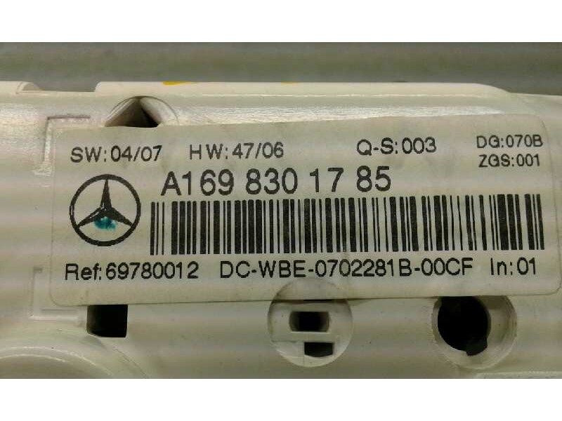 Recambio de mando climatizador para mercedes-benz clase a (w169) a 150 (169.031) referencia OEM IAM A1698301785  A1698301785