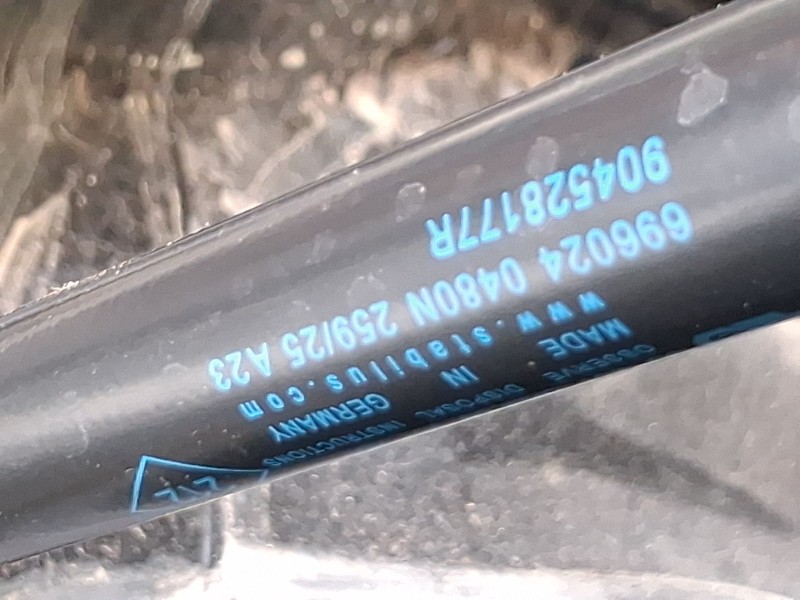 Recambio de amortiguadores maletero / porton para renault captur ii (hf_) 1.0 tce 90 eco-g (hfm6) referencia OEM IAM 904525391R 