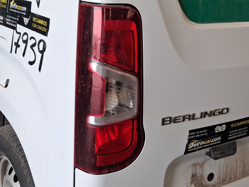 Recambio de piloto trasero izquierdo para citroën berlingo furgoneta/monovolumen (k9) 1.5 bluehdi 100 referencia OEM IAM 9819235
