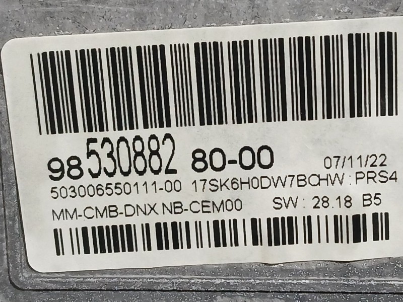 Recambio de cuadro instrumentos para opel mokka 1.2 (76) referencia OEM IAM 9853088280  