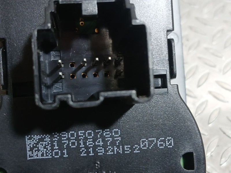 Recambio de mando luces para opel mokka 1.2 (76) referencia OEM IAM YQ000160YX  