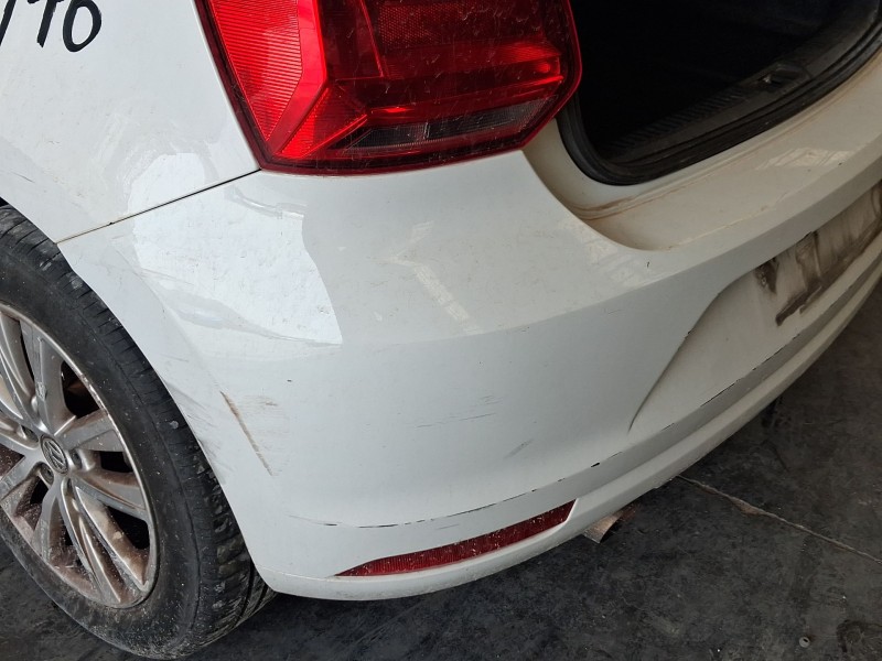 Recambio de paragolpes trasero para volkswagen polo v (6r1, 6c1) 1.2 tsi 16v referencia OEM IAM 6C6807421GRU ROZADO 