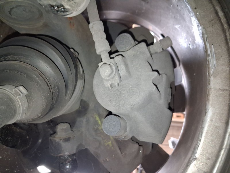 Recambio de pinza freno delantera izquierda para volkswagen polo v (6r1, 6c1) 1.2 tsi 16v referencia OEM IAM 6C0615123  