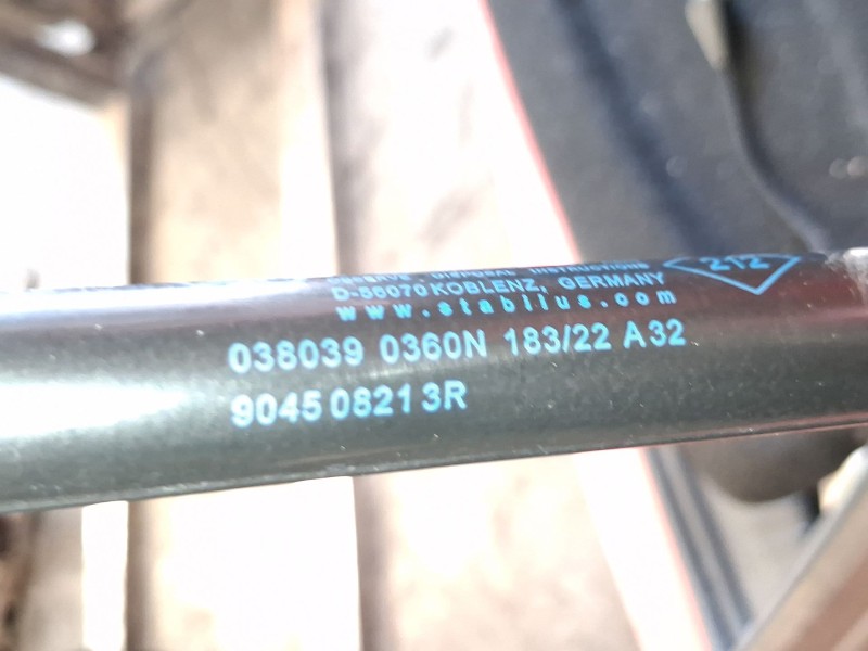 Recambio de amortiguadores maletero / porton para renault clio v (b7_) tce 90 (b7mt) referencia OEM IAM 904508213R  