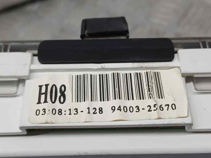 Recambio de cuadro instrumentos para hyundai accent (lc) gl 5p referencia OEM IAM 9400325670  