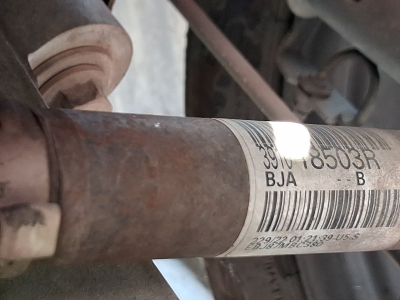 Recambio de transmision delantera izquierda para renault clio v (b7_) tce 90 (b7mt) referencia OEM IAM 391018503R  