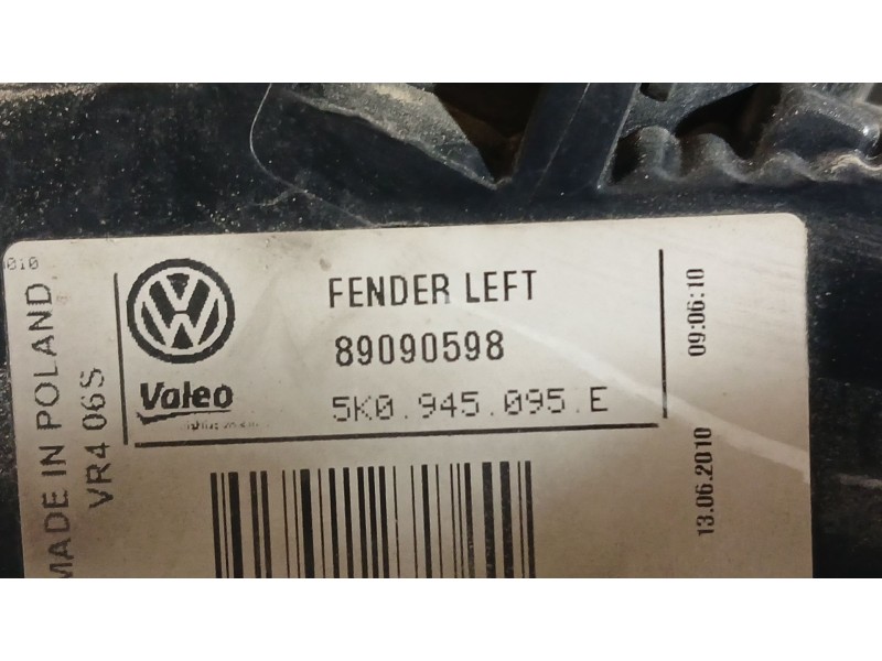 Recambio de piloto trasero izquierdo exterior para volkswagen golf vi (5k1) 1.2 tsi referencia OEM IAM 5K0945095E  