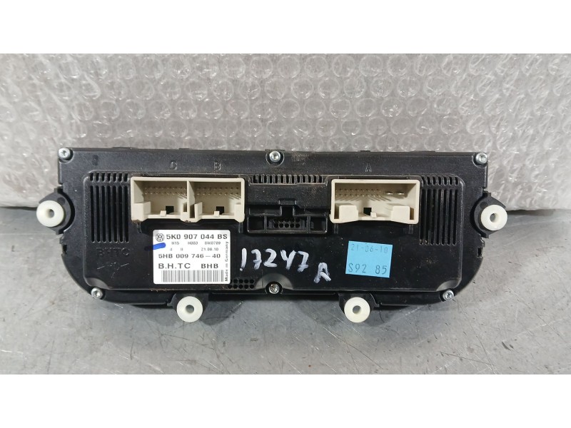 Recambio de mando climatizador para volkswagen golf vi (5k1) 1.2 tsi referencia OEM IAM 5K0907044H  