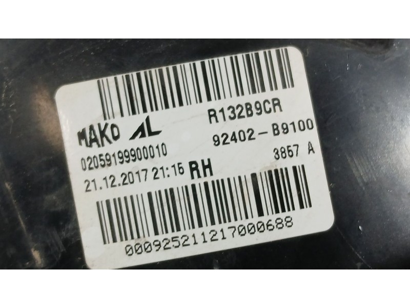 Recambio de piloto trasero derecho para hyundai i10 ii (ba, ia) 1.2 referencia OEM IAM 92402B9000  