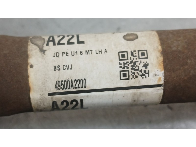 Recambio de transmision delantera izquierda para kia cee´d sportswagon (jd) 1.6 crdi 136 referencia OEM IAM 49500A2200 49526A590