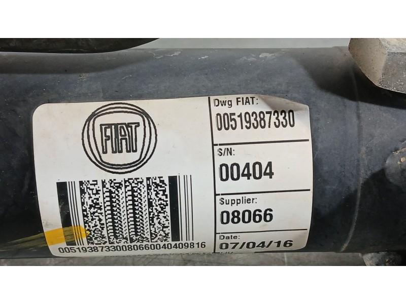 Recambio de cremallera direccion para fiat doblo cargo (263_) 1.3 d multijet referencia OEM IAM 52077979 ASISTIDA 