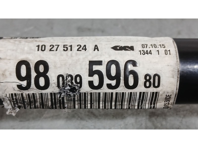 Recambio de transmision delantera derecha para peugeot 208 i (ca_, cc_) 1.2 vti 82 referencia OEM IAM 9803959680  