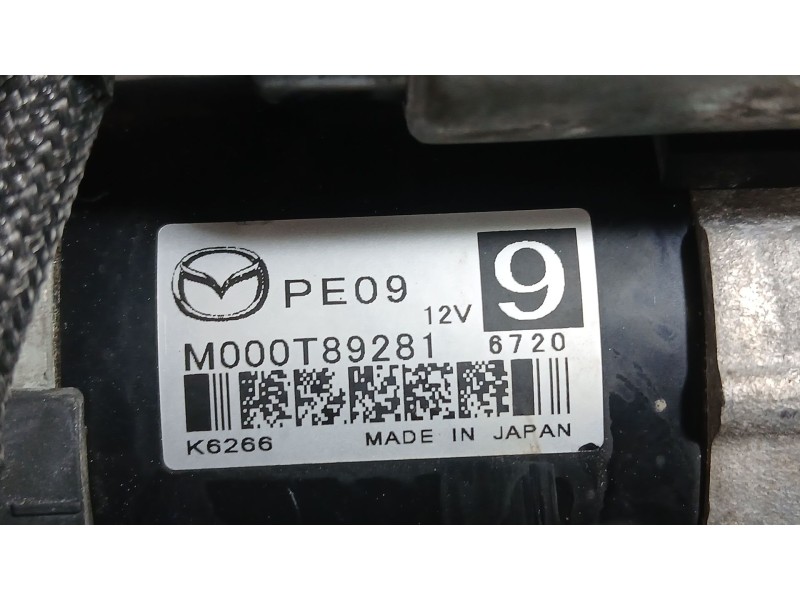 Recambio de motor arranque para mazda 6 station wagon (gj, gl) 2.5 referencia OEM IAM PE0918400  