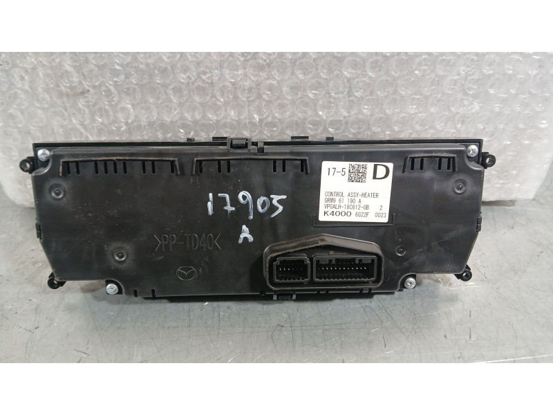 Recambio de mando climatizador para mazda 6 station wagon (gj, gl) 2.5 referencia OEM IAM GRM961190C  