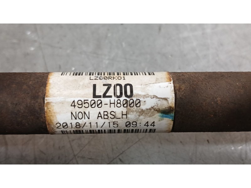 Recambio de transmision delantera izquierda para kia rio iv (yb, sc, fb) 1.25 referencia OEM IAM 49500H8000  