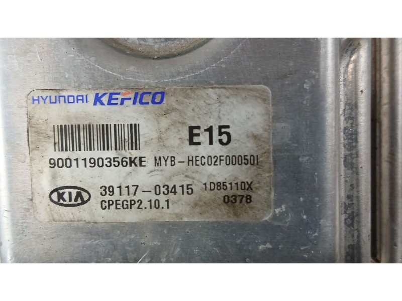 Recambio de centralita motor uce para kia rio iv (yb, sc, fb) 1.25 referencia OEM IAM 3911703415  