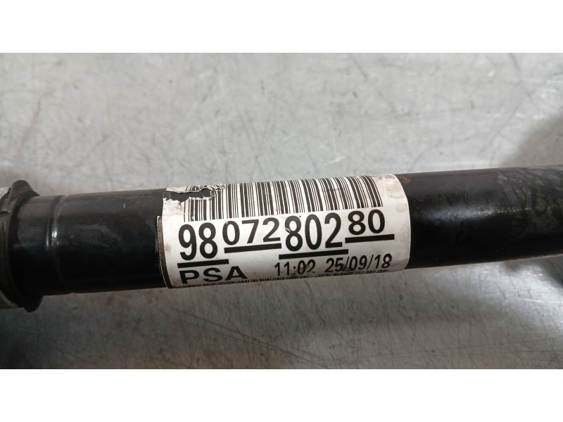 Recambio de transmision delantera izquierda para peugeot 2008 i (cu_) 1.2 thp 110 / puretech 110 referencia OEM IAM 9807280280 1