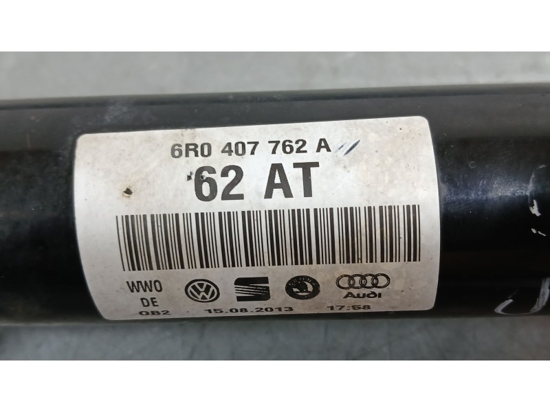 Recambio de transmision delantera derecha para seat toledo iv (kg3) 1.6 tdi referencia OEM IAM 6R0407762A  
