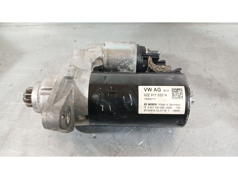 Recambio de motor arranque para seat toledo iv (kg3) 1.6 tdi referencia OEM IAM 02Z911024K  
