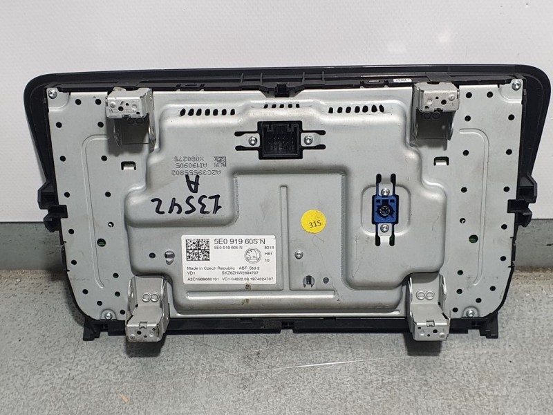 Recambio de sistema navegacion gps para skoda octavia lim. (5e3) active referencia OEM IAM 5E0919605N A2C1969660101 